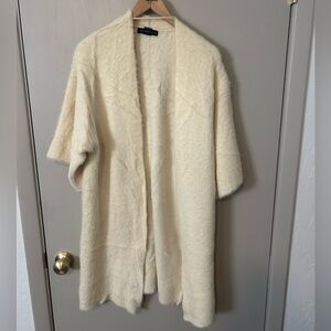 Joan Vass, Size M, Short Sleeve Duster